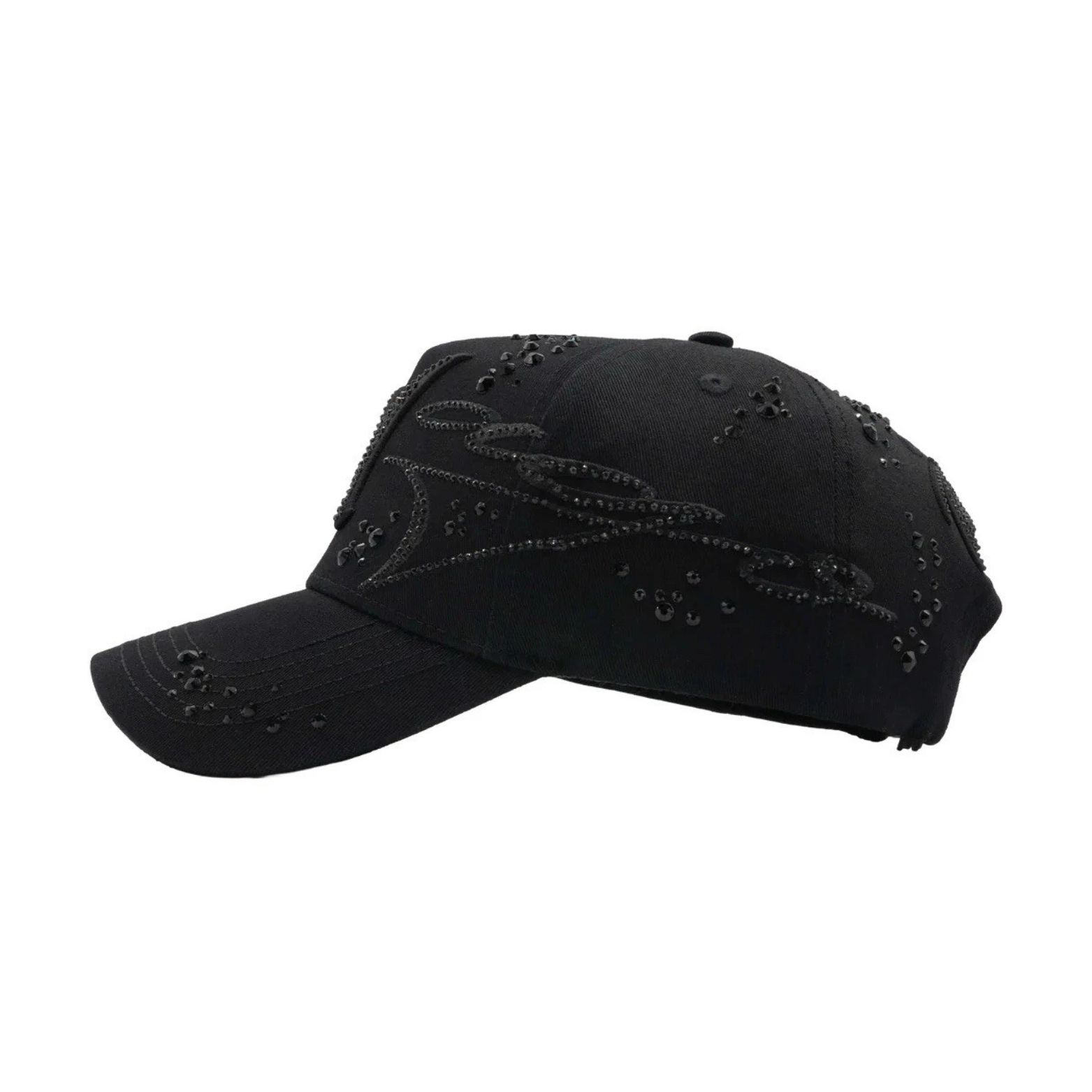 AUTHENTIC-Thirtyone Hats 31 Dandy Barbas Gallo Rude Mago Total Black Hat