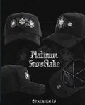 Gorra Barbas Hats "Platinum SnowFlake" (PREVENTA)