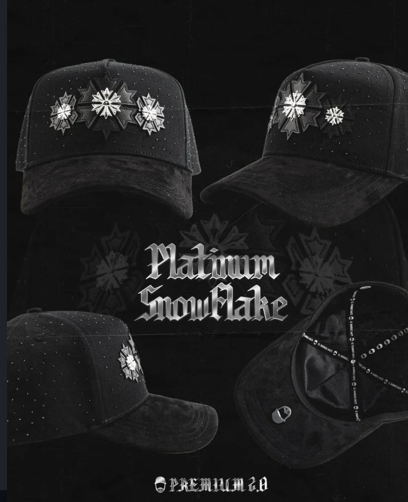 Gorra Barbas Hats "Platinum SnowFlake" (PREVENTA)